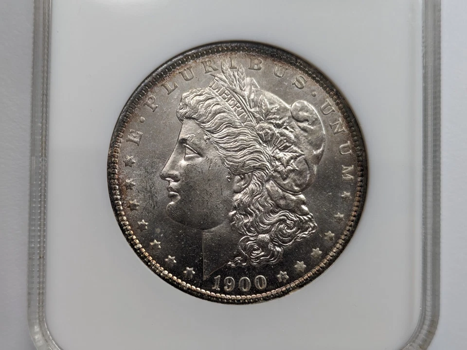 1900-O Morgan Silver Dollar NGC MS 64 PL OLD FATTY Prooflike Flashy Mirrors - Image 4 of 4