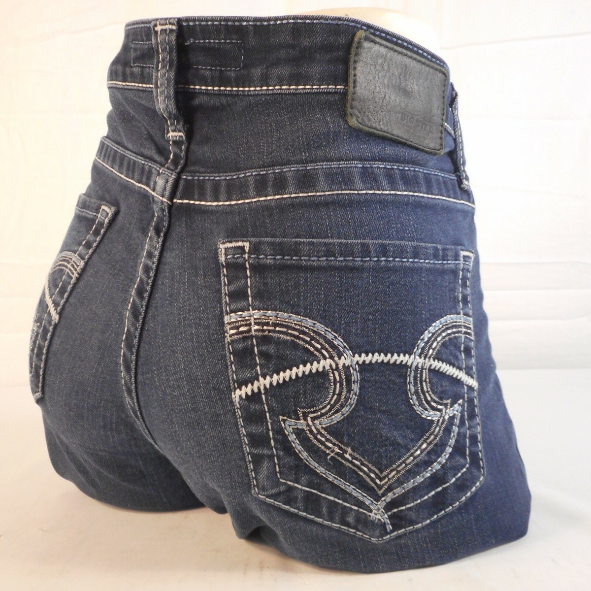 Women's Big Star Casey K Slim Boot Cut Low Rise Fit Blue Jeans Pants Size  30R