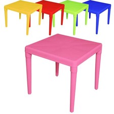 Kids Children Plastic Foldable Table Suitable Indoor & Outdoor