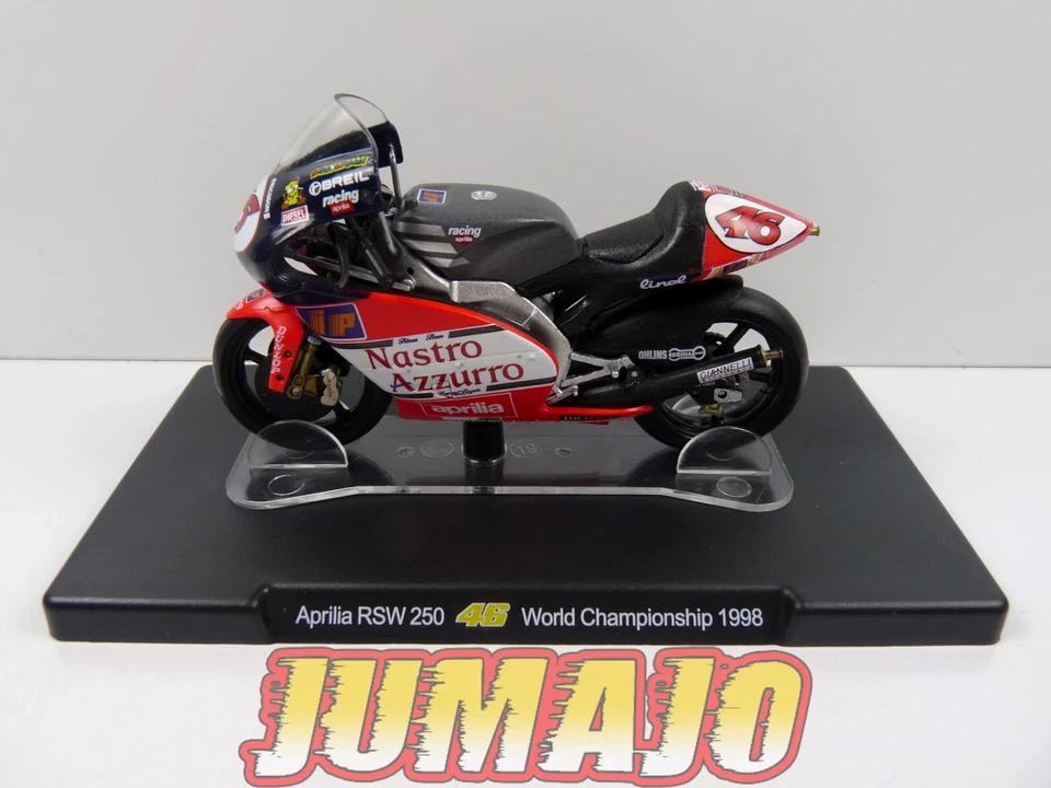 MR18 Moto Valentino Rossi LEO MODELS 1/18 : Aprilia RSW 250 #46 World Championsh - Photo 2/4