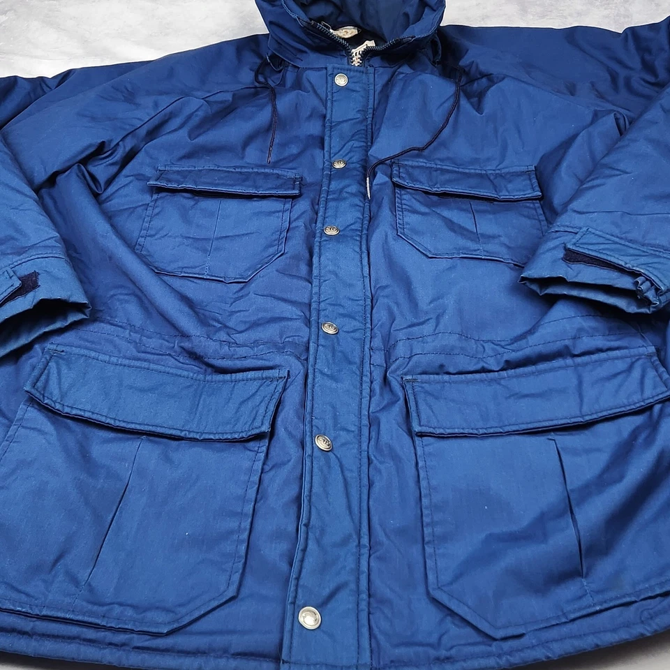 Chaqueta de Pared De Colección Para Hombres XL Azul Blizzard Pruf EE. UU. Aislante Térmico Nieve Esquí Foto 4 de 4