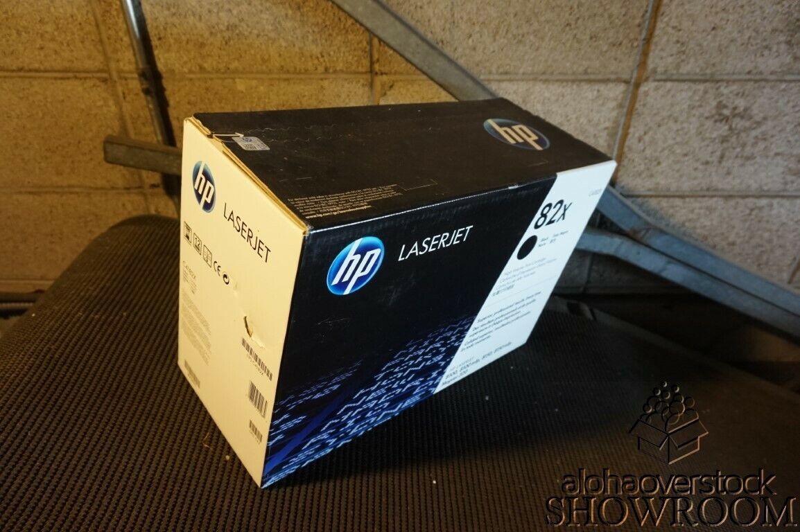 New Sealed Box Genuine OEM HP C4182X Black Toner 82X New Sealed Box Genuine OEM HP C4182X Black Toner 82X