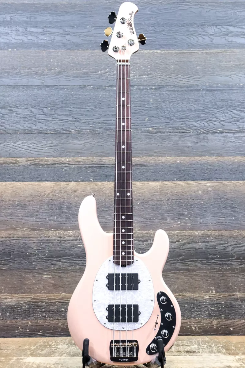 Pink music man sale bass