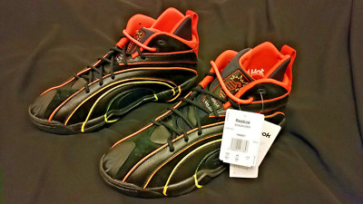 Reebok Shaqnosis x Hot Ones - Black Red - 46 EU / 12,5 US - H68851 - Neu  
