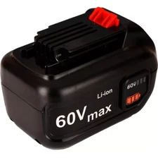 FOR BLACK&DECKERS 60V MAX Replace Battery Li-Ion 2.5Ah LBX1560-LBX2560 US