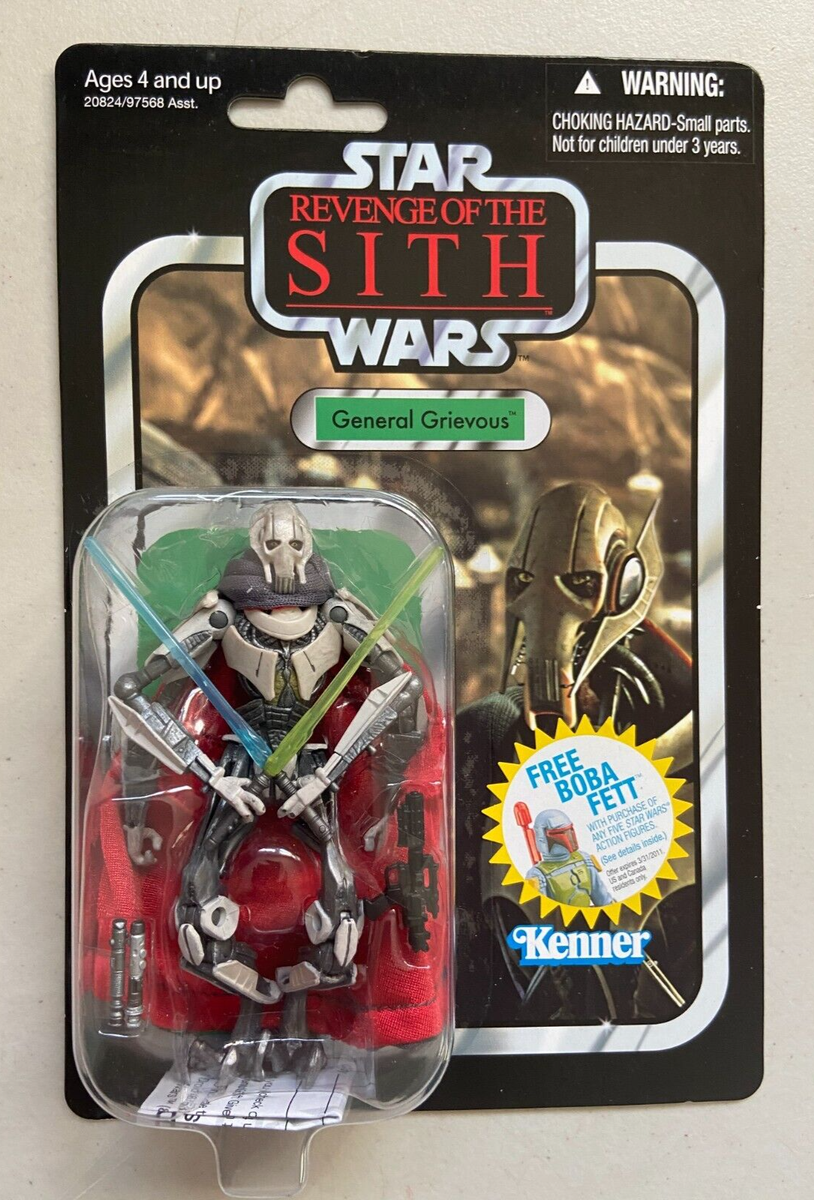 Star Wars Vintage Collection Revenge of the Sith General Grievous  Figure