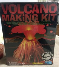 Volcano Making Kit, Kidz Labs 4M, NEW