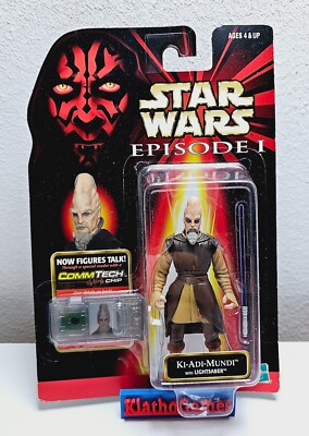 1998 Hasbro Star Wars Episode I Ki-Adi Mundi Actionfigur Neu  D829