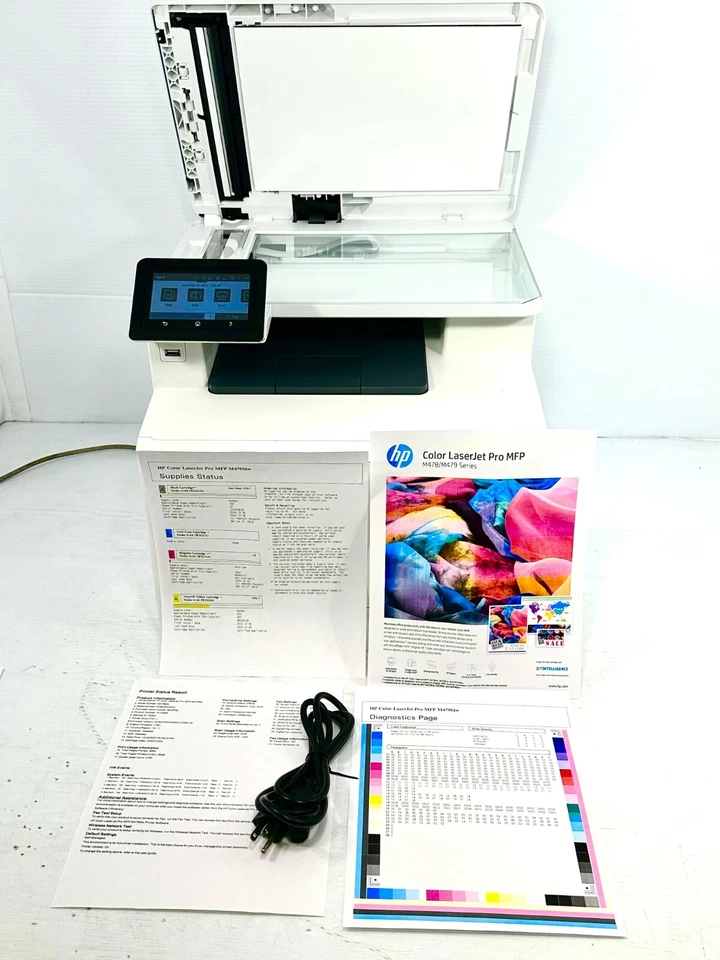 HP LaserJet Pro MFP M479FDW All-in-One Wireless Color Laser Printer, Pg: 10k - Image 4 of 4