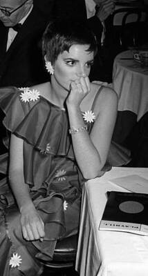 Liza Minnelli at party for 22nd Tony Awards on April 21 1968 - 1968 Old Photo