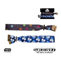 Star Wars Lot 2 Offizielle Stormtrooper Tie Fighter Offizielle ArmbäNder