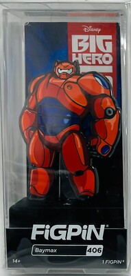 FiGPiN  Disney Big Hero 6 Baymax Armored Collectible Pin #406