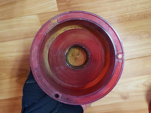 Ford Fairlane Tail Light Lens Lot Glo-Brite 319, FRST 55 + housing 4 lenses - Picture 5 of 12