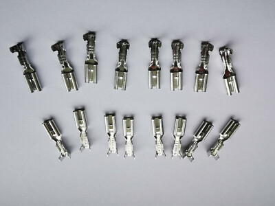 Flachsteckhülsen 2,8mm für Lichtkabel der Beleuchtung am Fahrrad 2-50St.