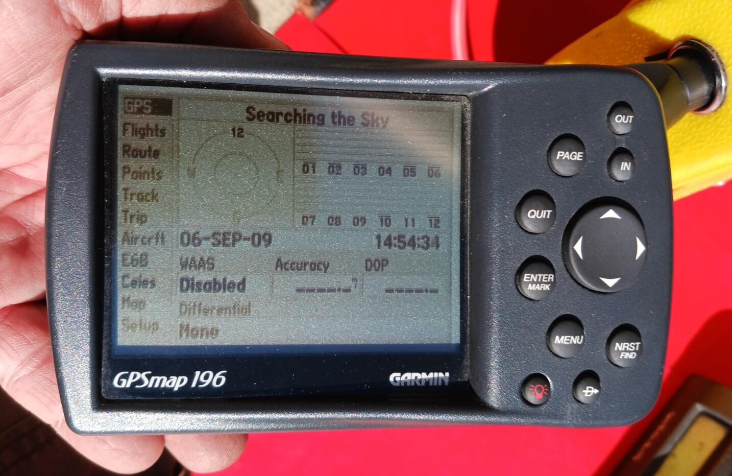 Garmin GPSMAP 196 Aviation GPS w/ yolk mount & several accessories