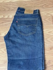 Vintage Levi  s Big  E  Jeans 32x32Lot 502 Made In SF USA Blue EUC Vintage
