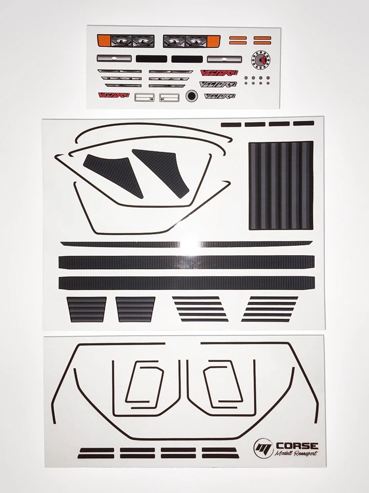 Vector W2 RC Car Body 1/8 Ltd Ed. - Rare Associated BMT Delta Kyosho Serpent - Image 4 of 4