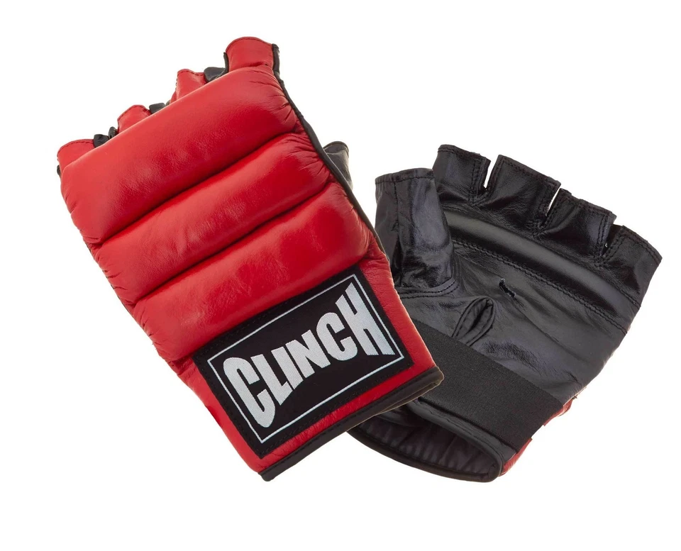 ABVERKAUF: Freefight Handschutz, MMA-Handschuhe Leder SONDERAKTION, C212-R rot
