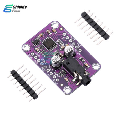 DC3.3V-5V UDA1334A I2S DAC Audio Stereo Decoder Module Board For Arduino DIY