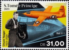 CHUCK YEAGER & USAF BELL X-1  