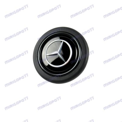 Sport Horn Button Black fits Mercedes Benz AMG MOMO RAID NRG