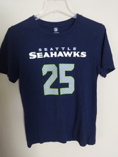 NFL Seattle Seahawks Richard Sherman  25 Football Jersey T-Shirt Youth L 14/16