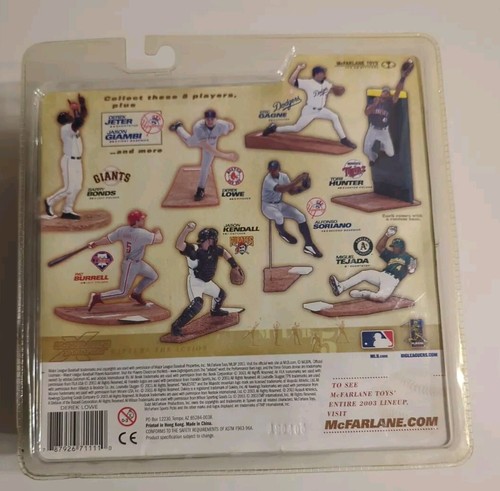 McFarlane Series 5 MLB DEREK LOWE Red Sox Gray Jersey Action Figure - Picture 2 of 8