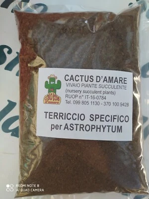 VIVAIO CACTUS D'AMARE TERRICCIO SPECIFICO PROFESSIONALE PER ASTROPHYTUM 10KG PIANTE GRASSE CACTUS
