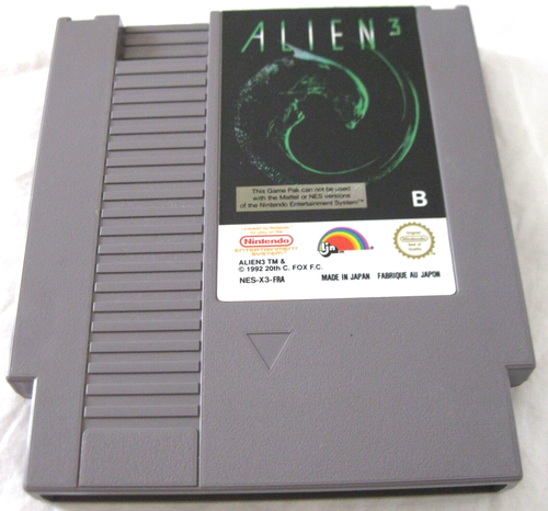 Alien 3 authentique version originale nintendo nes fra - Photo 3/6