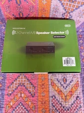 Monoprice Dual-Source 2-Channel A/B Speaker Selector with Volume Control  NIOB