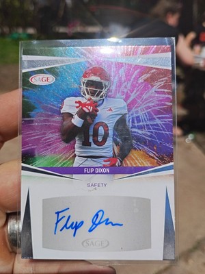 FLIP DIXON Rookie Silver Autograph Auto - 2025 Sage High Series
