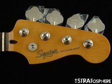 Fender Squier 60s Vibe Precision Bass, NECK  TUNERS, Parts Laurel 10 OFF