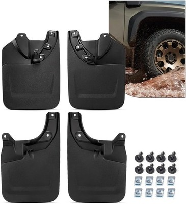 4 Pack Mud Flaps for Toyota Tacoma 2016-2021 - Splash Guards for Trucks