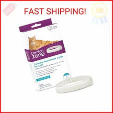 Comfort Zone Cat Calming Collar: 1 30-Day Calming Collar; Cat Pheromones Help An