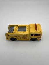 Hot Wheels 1976 Mattel Yellow Fire Eater Fire Truck Vintage