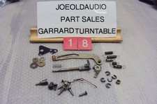 Garrard AT6 Turntable Screws Misc Chassis Parts Tested Parting Out Garrard AT6