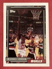 Topps 1992-93 Base Set Michael Jordan #141 Chicago Bulls NBA Basketball Card