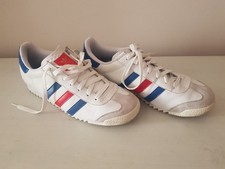 Scarpe da ginnastica Adidas Rom 2011 bianche blu rosse V22776 | UK 10 US 9,5 EU 44 2/3