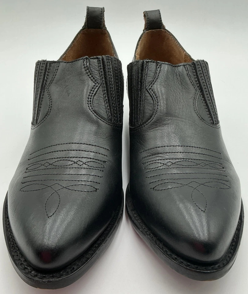 Frye Billy Women's Leather Shootie Black Size 9.5 B - Image 3 of 4