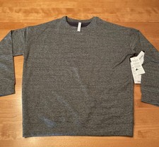Athleta Pure Luxe Sweatshirt Charcoal Gray NWT SZ S MSRP 79