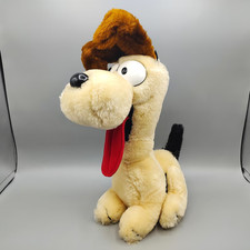 Vintage 1983 Dakin Odie Plush Garfield Dog Stuffed Animal 14 Inch Large Toy