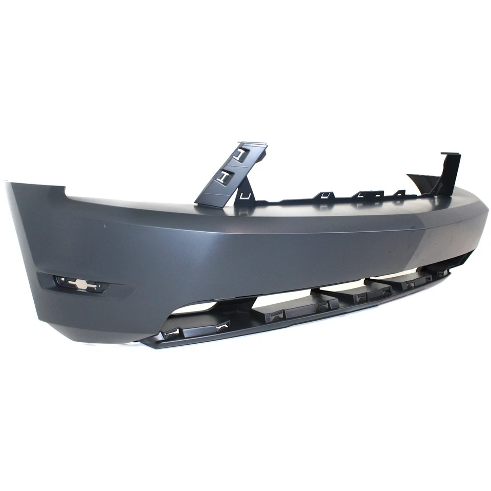 Front Bumper Cover For 2010-2012 Ford Mustang w/ fog lamp holes Primed Foto 3 de 4