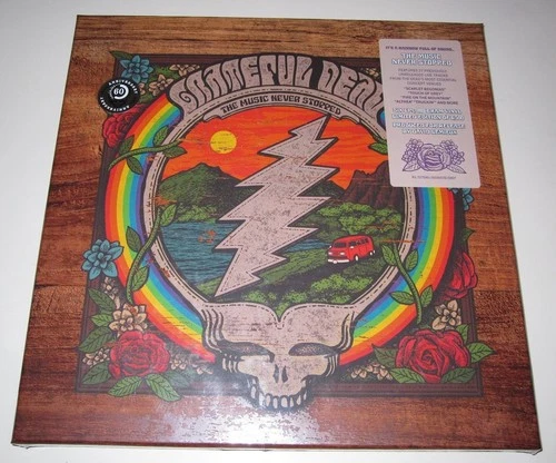 GRATEFUL DEAD - THE MUSIC NEVER STOPPED 6-LP BOX SET - NEW & FACTORY SEALED!
