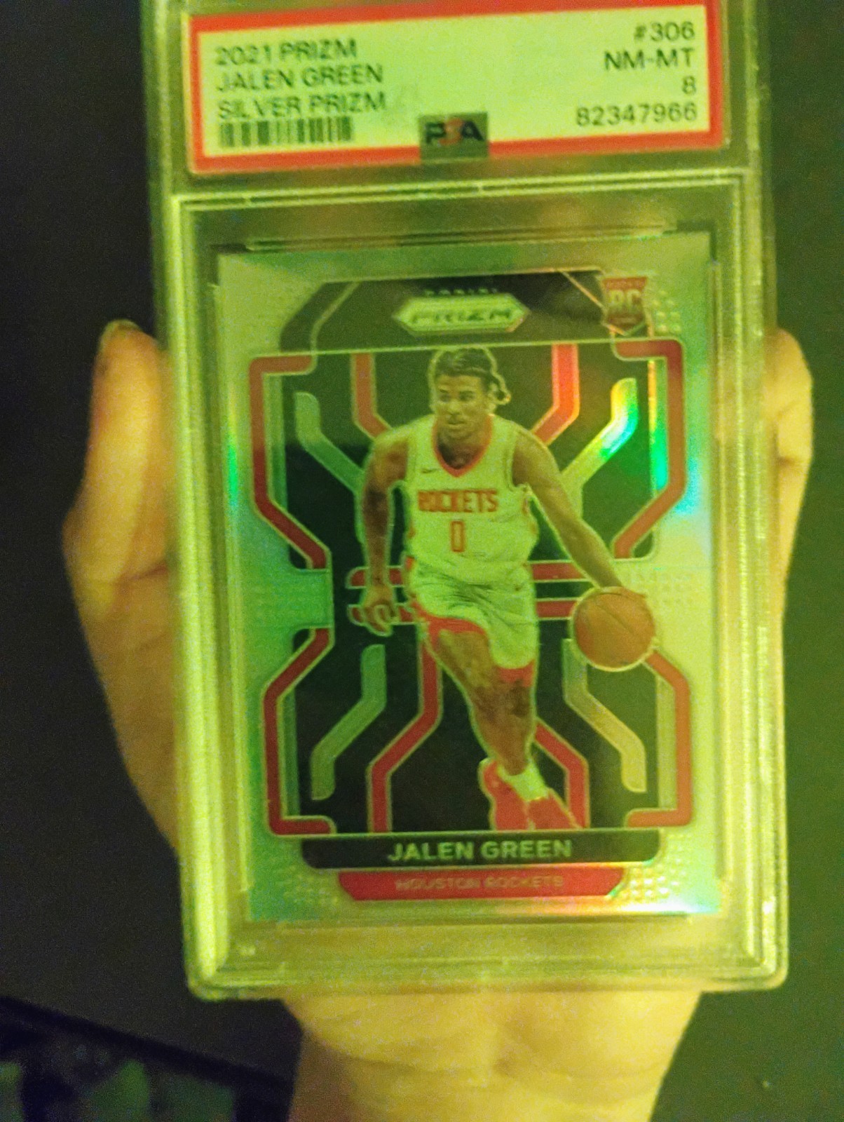 2021-22 Panini Prizm - Jalen Green #306 Silver Prizm (RC)