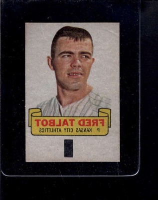 1966 Topps Rub-Offs #91 Fred Talbot   NM/NM+ X3681630
