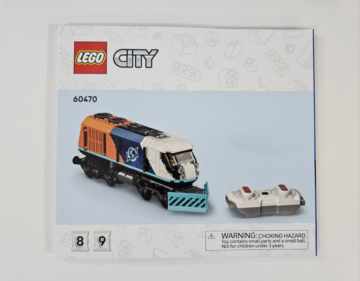 LEGO City 60470 Explorer Train Locomotive Bags 8+9, Stickers