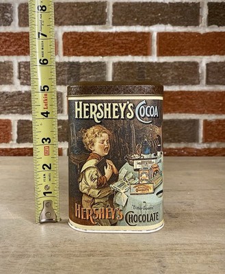 1984 Hershey's Cocoa Collectible Tin Featuring The ''Cocoa Bean Baby'' England