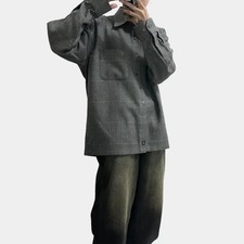 Lyle  Scott Checked Men's Shirt, Japanese Vintage Style