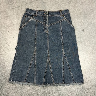 Y2K Designer Denim Rock   Alain Manoukian (S) Jeans Rock