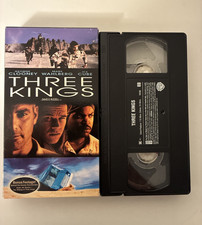 Three Kings VHS 1999 George Clooney Mark Wahlberg Ice Cube War Film